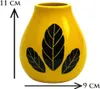 Yerba Mate-Tee Kalebasse Set für zwei ● 2x Mate tee becher Produktbild-Vorschau 2