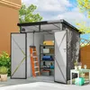 Outsunny Gerätehaus Kunststoff 3,24m³ 190x191x215cm Produktbild-Vorschau 2
