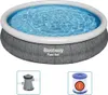 Bestway Fast Set Rattan-Pool-Set mit Filterpumpe Náhled obrázku produktu 12