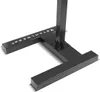 Close-up of the base of a black metal stand with the brand name visible. Anteprima dell’immagine prodotto
