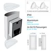Außenwandleuchte Wandlampe Außenleuchte GU10 Schwarz IP44 Produktbild-Vorschau 3