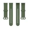 Strap-it Xiaomi Mi Watch Lite Silikonarmband (Dunkelgrün) Produktbild-Vorschau 4