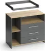 Vicco Wickelkommode Oskar, 113 x 93 cm mit 3 Schubladen, Produktbild-Vorschau 5