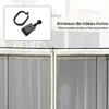 Moustiquaires pour tonnelle barnum pavillon de jardin 3 x 3 Voir les images du produit 7