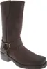 A single brown leather boot is shown against a white background. Voir les images du produit
