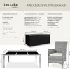 TecTake 403752, Šedá, 8 sedadlo/sedadel, Dospělí a děti, Náhled obrázku produktu 14