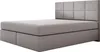TRADA Mallorca Boxspringbett 140x200 Grau Pocket Matratze Produktbild-Vorschau 6