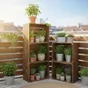Holzkiste gehobelt & geflammt 50x40x30cm - Regal-Box Produktbild-Vorschau 5