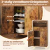 COSTWAY Szafka wielofunkcyjna z podwójnymi drzwiczkami, 2 Podgląd zdjęcia produktu 6