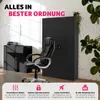 Aktenschrank abschließbar 140 x 90 x 40 cm Produktbild-Vorschau 3