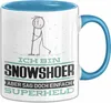 Snowshoer Geschenk Tasse Ich Bin Snowshoer Aber Sag Doch Produktbild-Vorschau 1