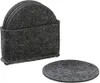 Untersetzer aus Filz rund Ø 10cm, 8er Set Produktbild-Vorschau 1