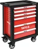 Yato YT-55299, Stahl, Schwarz, Rot, 6 Schublade(n), Produktbild-Vorschau 1