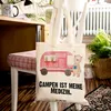 Mr. & Mrs. Panda Shopping Tasche Bär Camper - Transparent - Produktbild-Vorschau 2