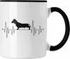 Trendation - Dackel Mom Grafik Tasse Geschenk für Produktbild-Vorschau 1