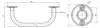 Aqualine WHITE LINE Trockner, 800mm, Weiß Produktbild-Vorschau 3