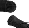 Intirilife 31m de corde en nylon Outdoor en NOIR - corde de Voir les images du produit 3