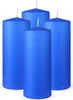 HS Candle candele a colonna 4-pack "blu scuro", dimensioni Anteprima dell’immagine prodotto 1