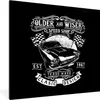 MuchoWow® MuchoWow® Gerahmtes Poster Mancave - Auto - Produktbild-Vorschau 1