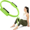 Pilates kruh s dvojitou rukojetí 37 cm trénink břišních Náhled obrázku produktu 5