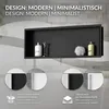 LuxeBath Nástěnná výklenek z nerezové oceli, 90x30x10 cm, Náhled obrázku produktu 3