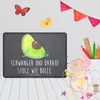 Mr. & Mrs. Panda Wandbild Avocado Schwangerschaft DIN A5 - Produktbild-Vorschau 4