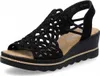 Rieker Damen Sandalette Schwarz Voir les images du produit 18