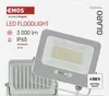 LED reflektor GLARO 30W, bílý, IP65, 3000 lm, neutrální bílá Voir les images du produit