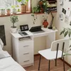 HOMCOM Moderner platzsparender Schreibtisch mit 3 Produktbild-Vorschau 7