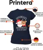 Offizielles Weihnachts Schlafshirt Weihnachtsmann Rentier Produktbild-Vorschau 4