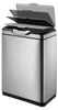 EKO - Abfalleimer Touch Pro 20+20 Liter - Stainless steel Produktbild-Vorschau 2