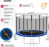 TecTake 403519, Černá, Modrá Náhled obrázku produktu 7