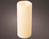 LED Kerze 12x30cm mit Timer Outdoor Kunststoff Creme / Produktbild-Vorschau 2