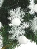 Set de décoration de Noël 72 pcs. blanc Décoration d'arbre Voir les images du produit 2