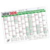 ITENGA Jahresplaner NRW 2026 Wandkalender DIN A0 (118,9 x Produktbild-Vorschau 1