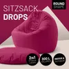 Pouf rotondo Lumaland, cuscino lounge, poltrona relax con Anteprima dell’immagine prodotto 2