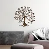 Wallity, Tree - 3, décoration murale, multicolore, métal, Voir les images du produit 2
