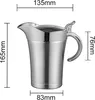 Sauciere 750ml Thermo Sauciere Soßenkanne Soßiere Produktbild-Vorschau 6