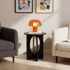 A modern living room scene with two chairs and a side table. Anteprima dell’immagine prodotto