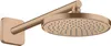 Kopfbrause AXOR 220, 1 jet brushed red gold brushed red Produktbild-Vorschau 5