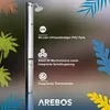 Solární sprcha AREBOS 40 litrů | 220 cm | včetně krytu | s Náhled obrázku produktu 6