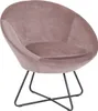 Sessel Cezar teddy stoff - creme/schwarz Produktbild-Vorschau 10