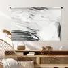 MuchoWow® Wandteppich Wandbehang Schwarz - Weiß - Grau - Produktbild-Vorschau 6