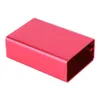 A red aluminum enclosure for electronic projects. Náhled obrázku produktu