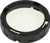 A close-up studio shot of a black plastic ring with a clear glass or plastic insert, likely a component of a blender or juicer. Náhľad obrázku produktu