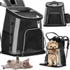 Springos® Transporter für Haustiere Rucksack Größe M max. Produktbild-Vorschau 1