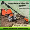 3-in-1 Akku-Bodenfräse, 100mm, elektrische Gartenfräse Mit Produktbild-Vorschau 5