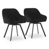 CLIPOP Chaise de salle à manger, set de 2 chaises Voir les images du produit 1