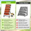 Jardinière surélevée Izrielar à 5 niveaux, 56 x 64 x 121 Voir les images du produit 8