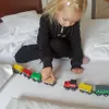 Kruzzel 23522 Drewniany pociąg dla dzieci 12 wagonów Podgląd zdjęcia produktu 11